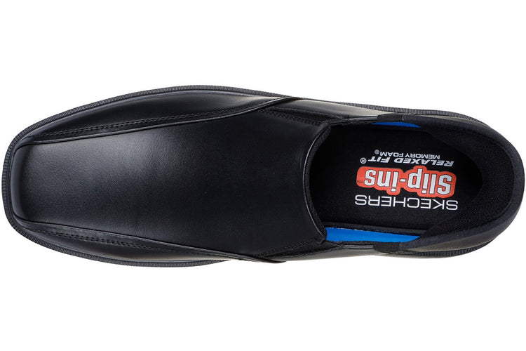 Skechers Slip-Ins Caswell Frantone Black Mens Shoes