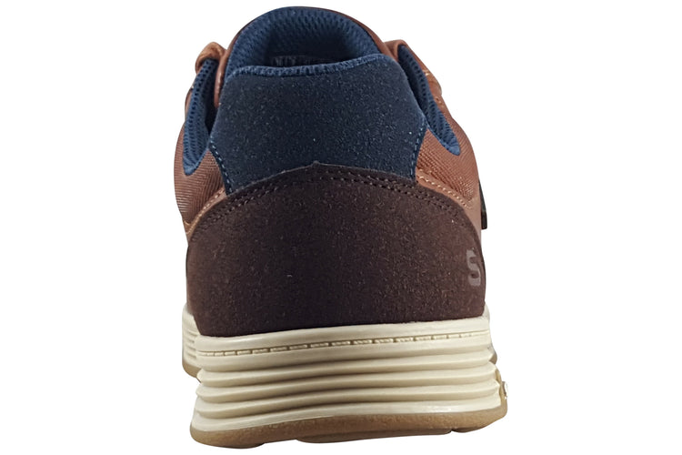 Skechers Cavell Sparkman 210944 Luggage Mens Shoes