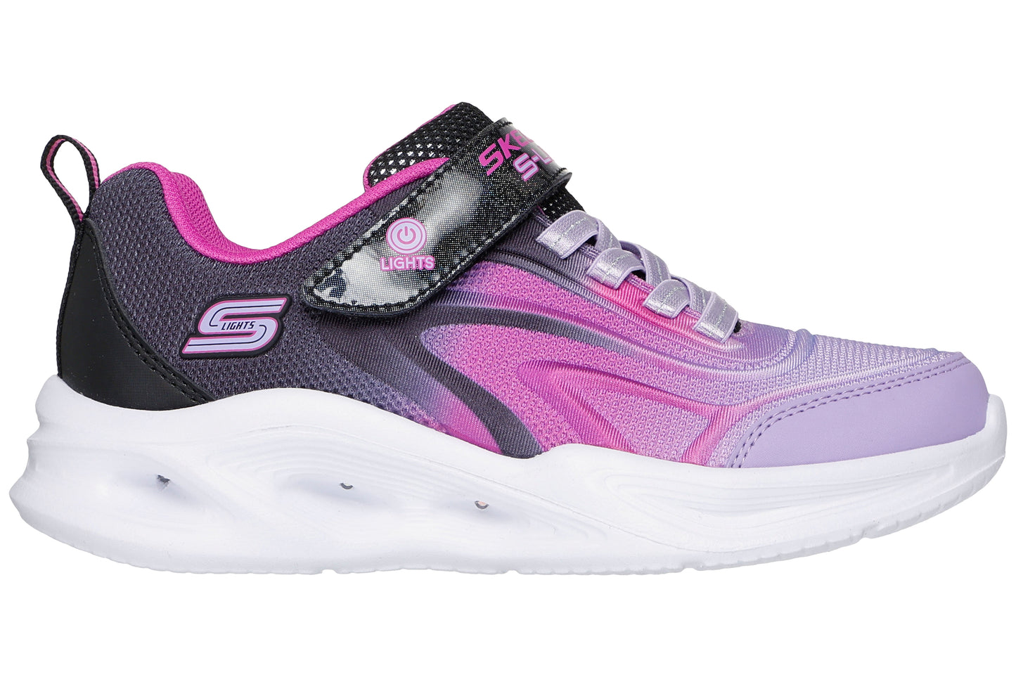 Skechers Color Breeze 303713L Girls Sports Black/Multi