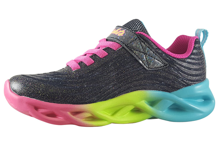 Skechers Color Radiant 302325L Black Multi Girls Sports