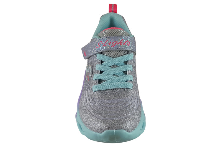 Skechers Color Radiant 302325L Silver Multi Girls Sports