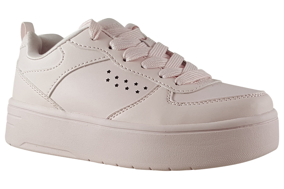 skechers color zone light pink shoes right