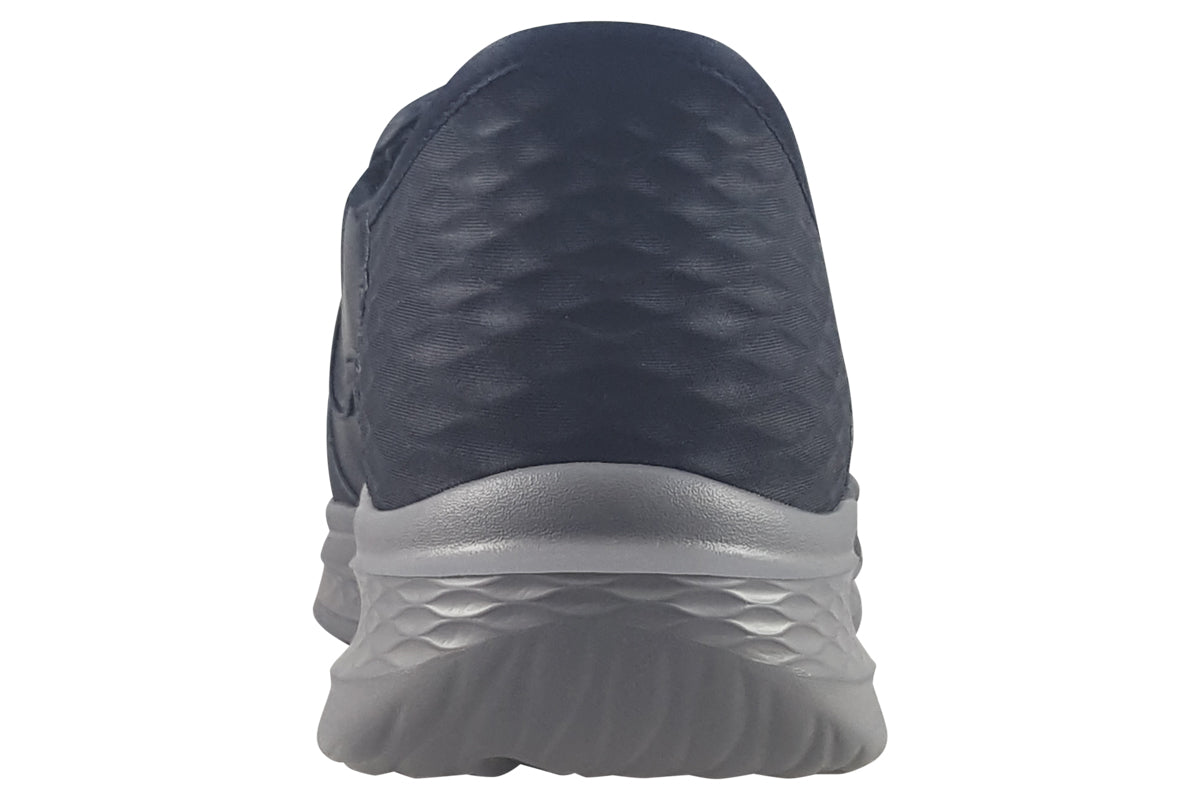 skechers cooper black shoes back