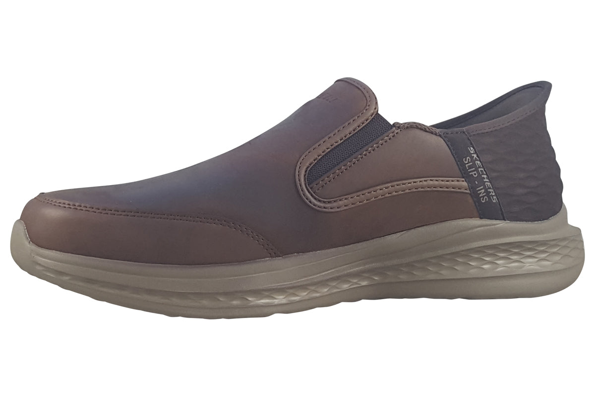 skechers cooper tan shoes left