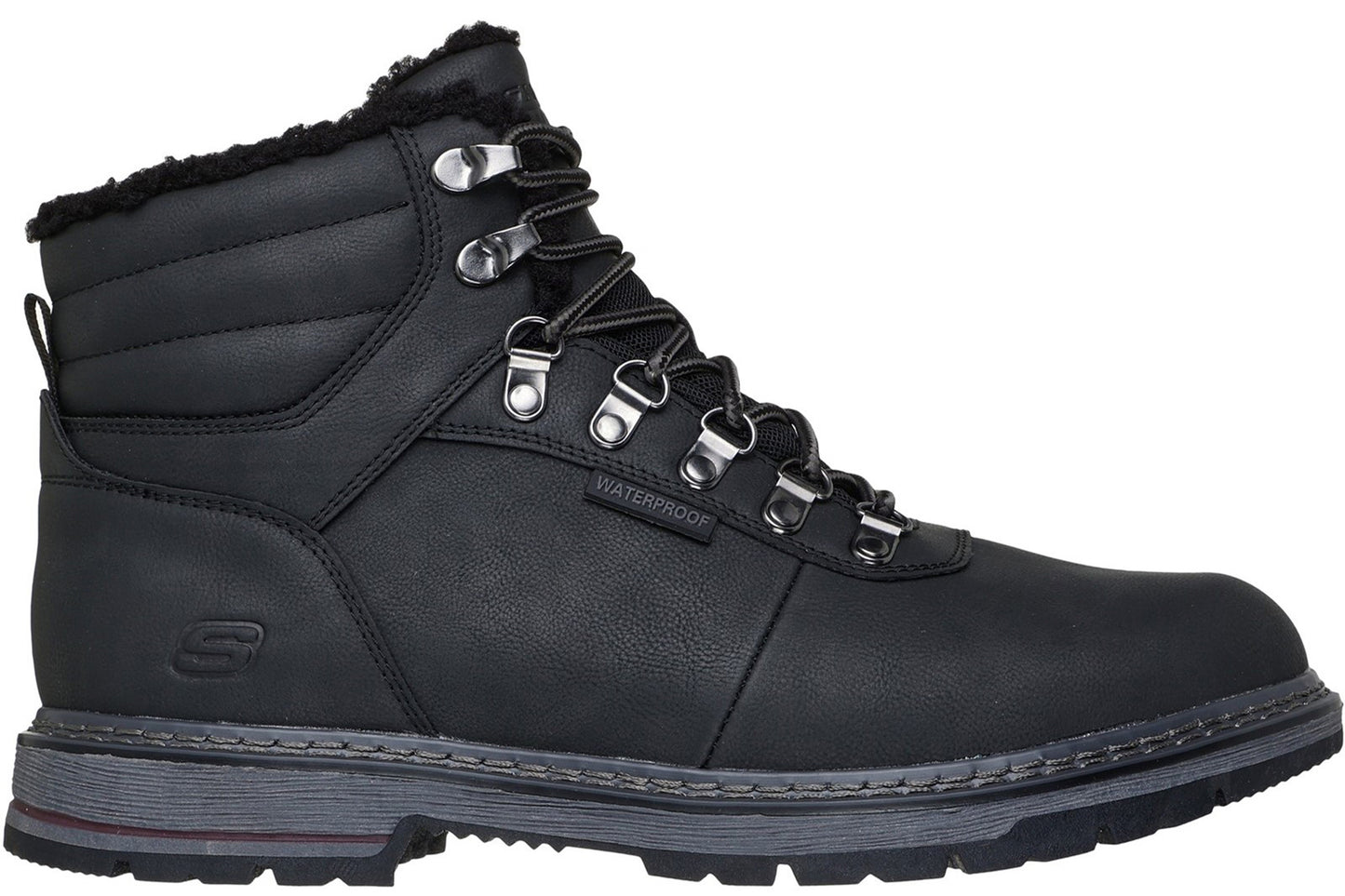 Skechers Corado Memphis Black Mens Boots
