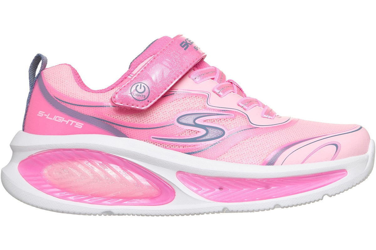 Skechers Cosmic Glow 2 Pink/Sparkls/Multi Trim Girls Sports