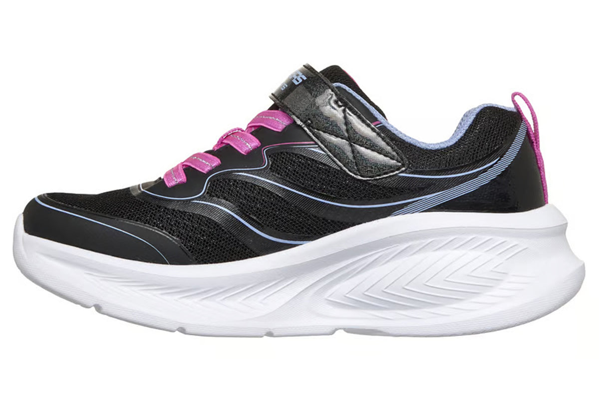 skechers-cosmic-glow-2-303737lc-girls-trainers-black-multi-left-flat