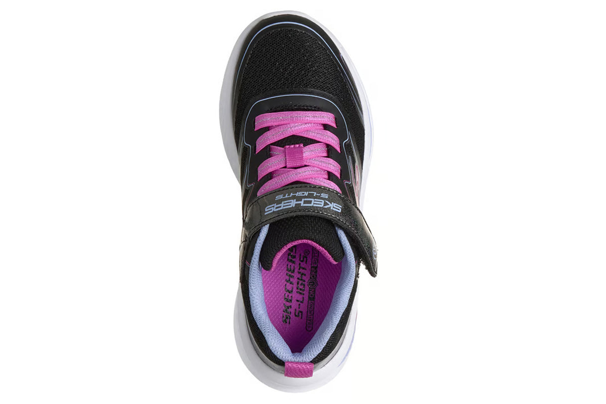 skechers-cosmic-glow-2-303737lc-girls-trainers-black-multi-top