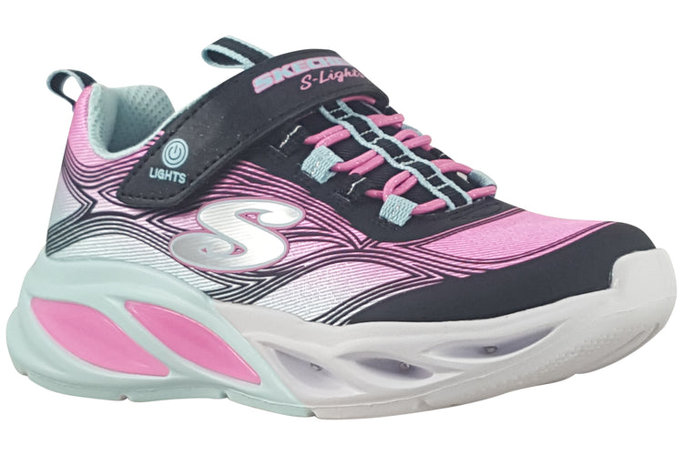 Skechers Cosmic Glow 303712L Black/Multi Girls Sports