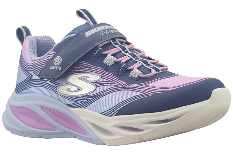 Skechers Cosmic Glow 303712L Navy/Multi Girls Sports