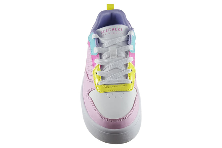 Skechers CourtHigh Crush 310191L Pink/Multi Girls Sports