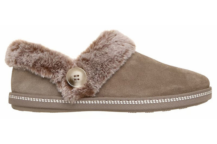 Skechers Cozy Ca Fre Toast2 169048 Taupe Womens Slippers
