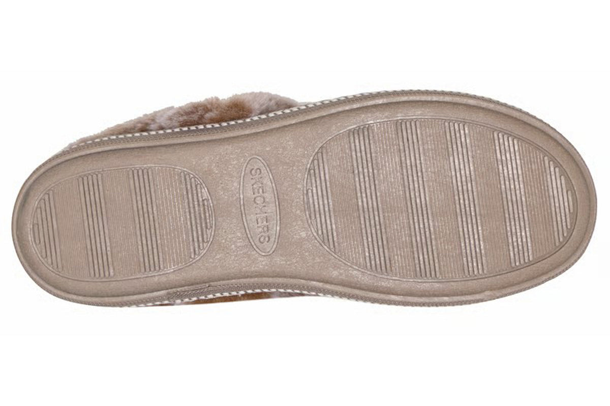 Skechers Cozy Ca Fre Toast2 169048 Taupe Womens Slippers