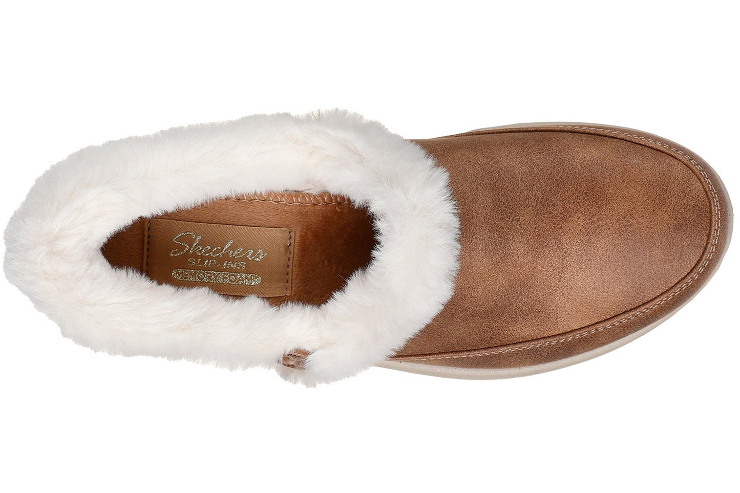 Skechers Cozy Escape Chestnut Womens Slippers