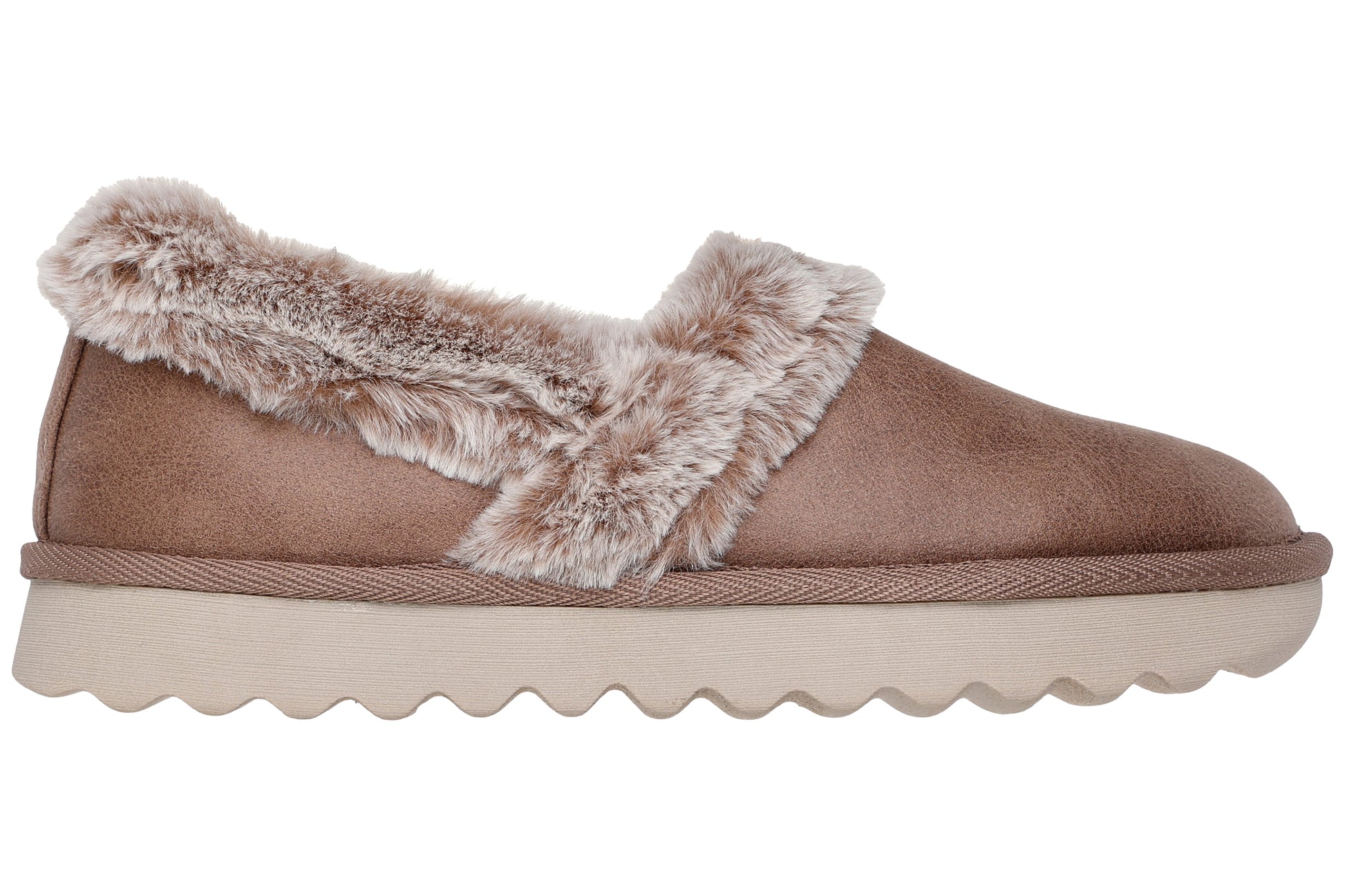 skechers-cozy-up-169027-womens-slippers-taupe-right
