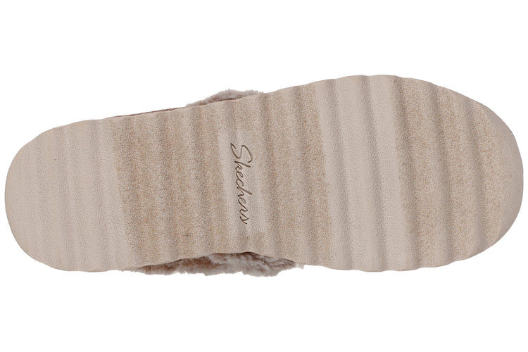 Skechers Cozy Up 169027 Womens Slippers Taupe