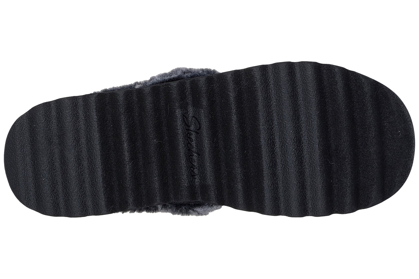 Skechers Cozy Up Black Womens Slippers