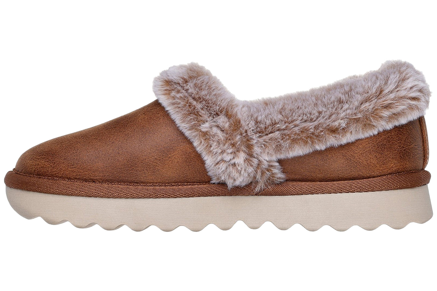 Skechers Cozy Up Chestnut Womens Slippers