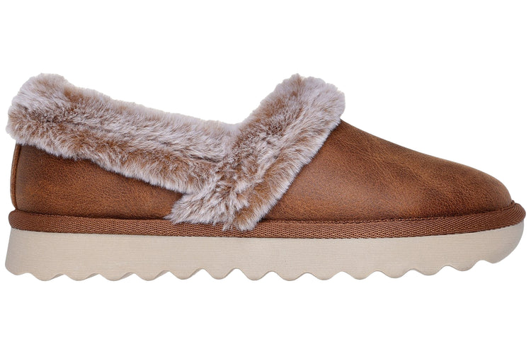 Skechers Cozy Up Chestnut Womens Slippers