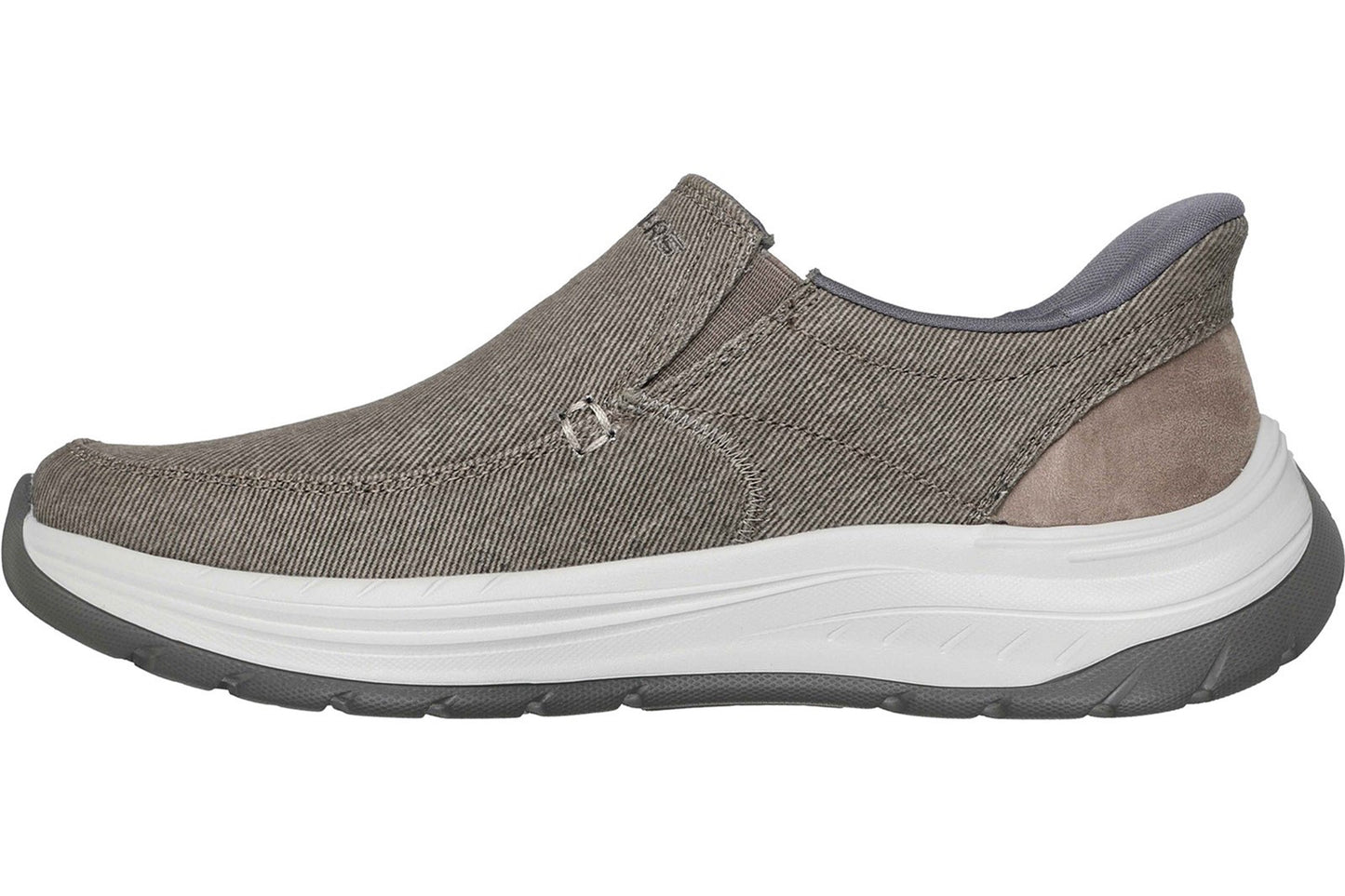 Skechers Slip-Ins Decklin Gullive Taupe Mens Shoes