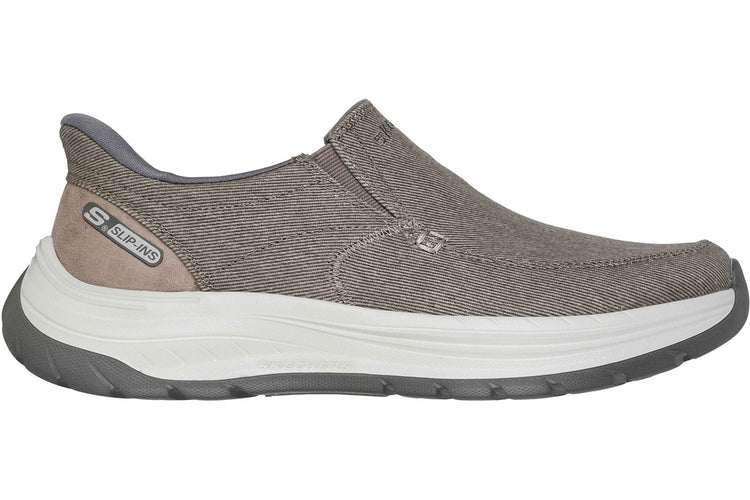 Skechers Slip-Ins Decklin Gullive Taupe Mens Shoes