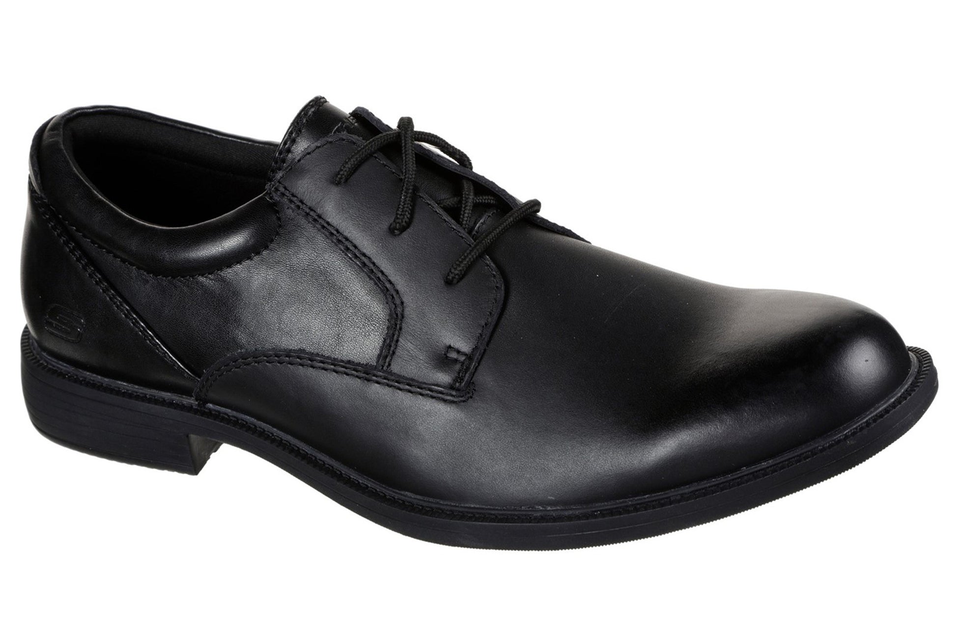 skechers-dreston-rasmiss-mens-classic-lace-shoes-black-right-angle