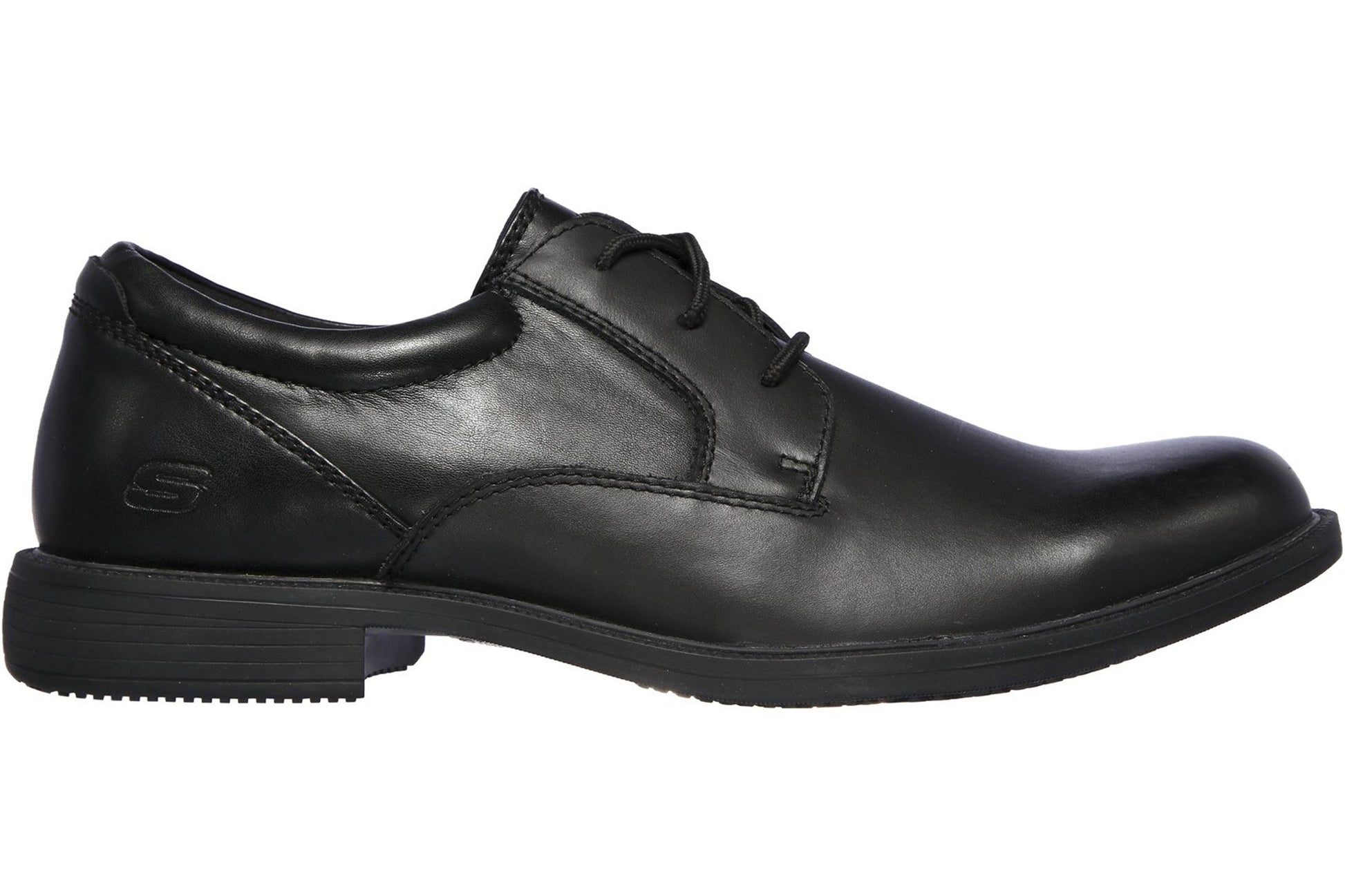 skechers-dreston-rasmiss-mens-classic-lace-shoes-black-right