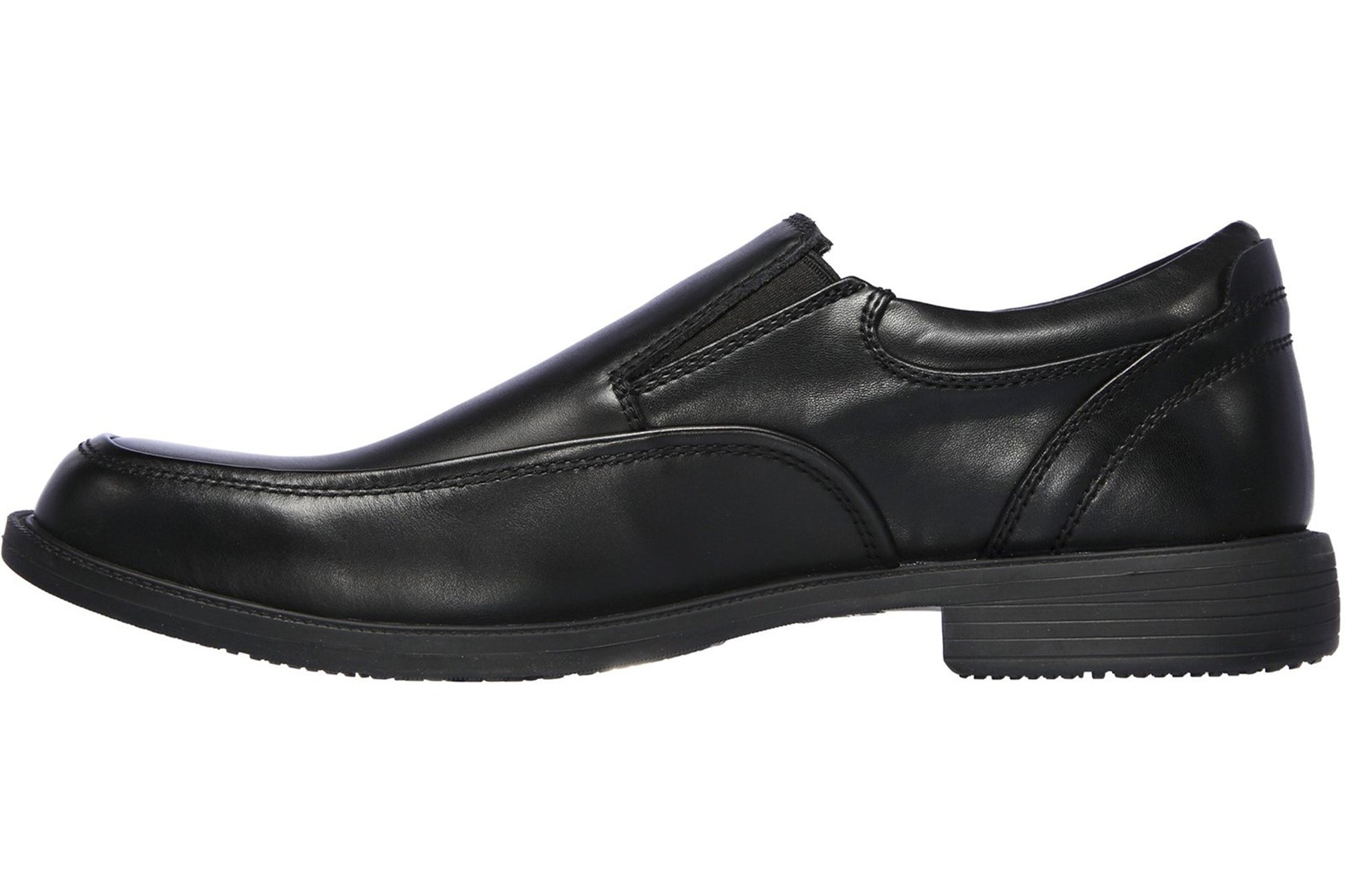 skechers-dreston-ratlon-mens-classic-slip-on-shoes-black-left