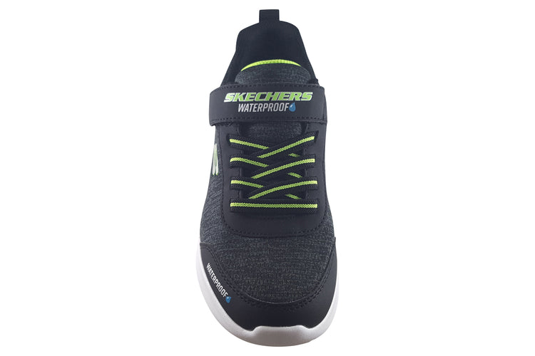 Skechers Dripper Drop Waterproof 403739L Black/Lime Boys Sports