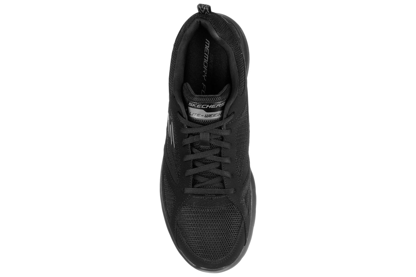 Skechers Dynamight 2.0 Black Mens Trainers