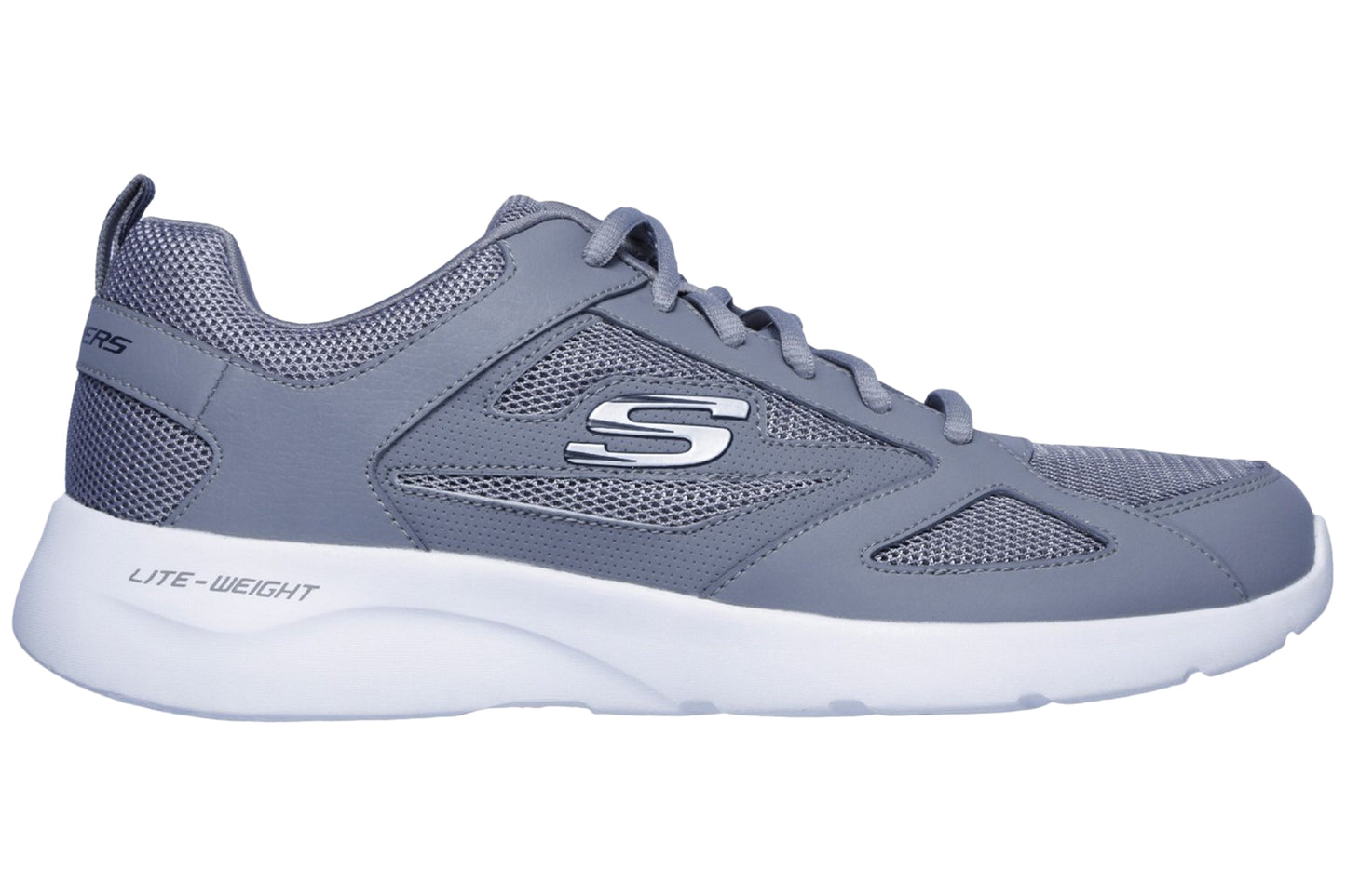 Skechers Dynamight 2.0 Grey Mens Trainers