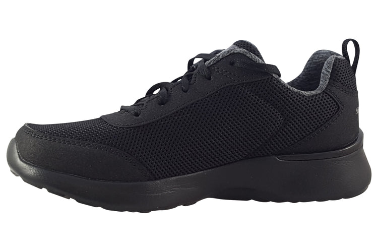 Skechers Dynamight Fast Brake 12947 Black/Black Womens Sports