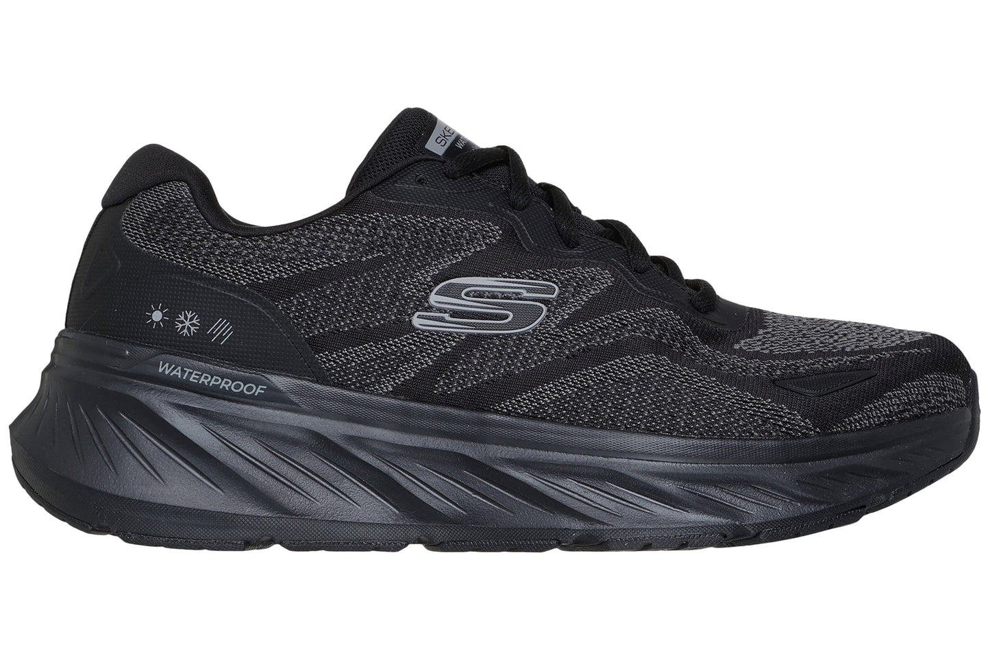 Skechers Edgeride Konzo Black Mens Sports