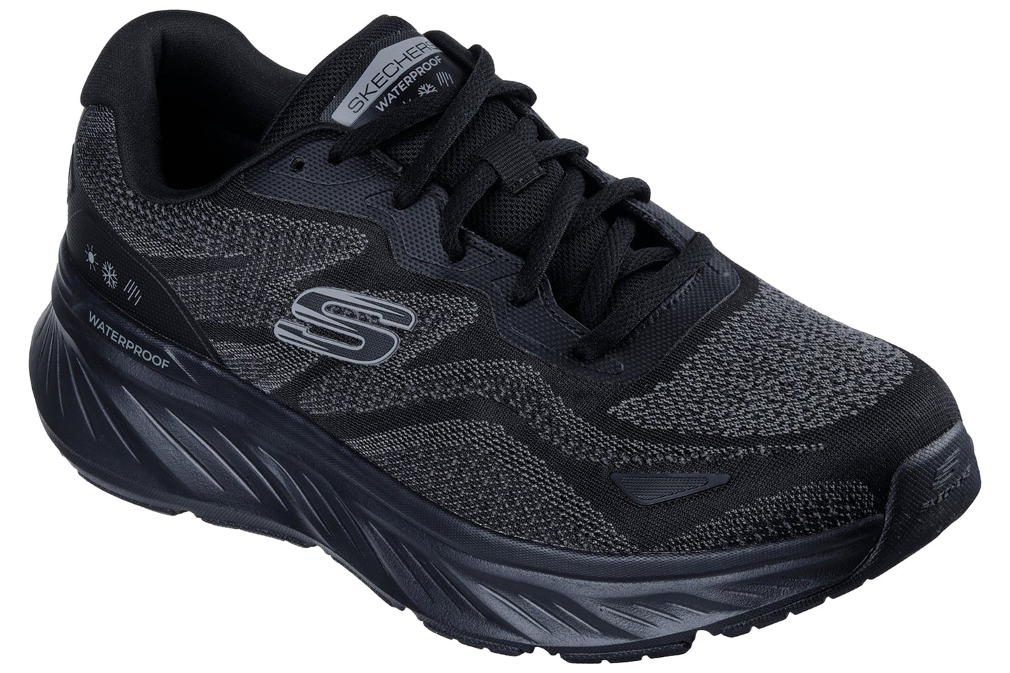 Skechers Edgeride Konzo Black Mens Sports