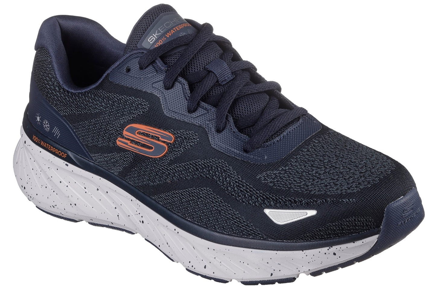 Skechers Edgeride Konzo Shoe Navy/Orange Mens Sports