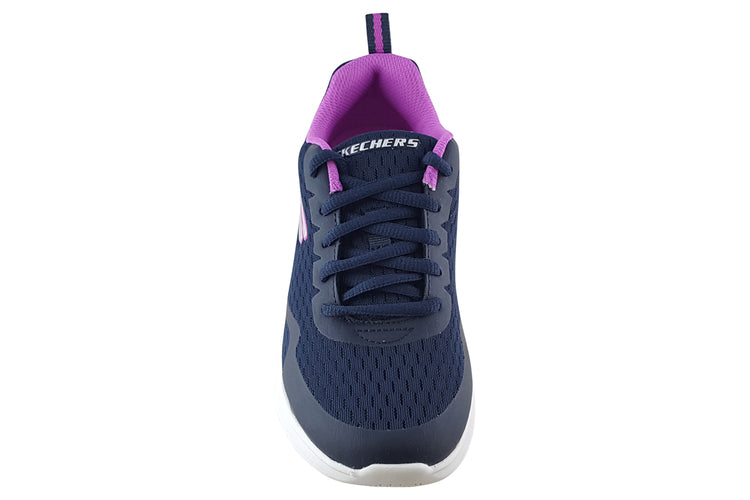 Skechers Electric Jumps 302378L Navy (Pink) Girls Sports