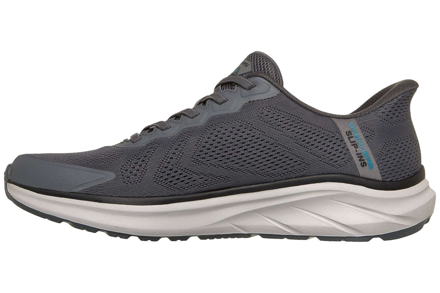 Skechers Equalizer 6.0 Charcoal/Blue Mens Trainers