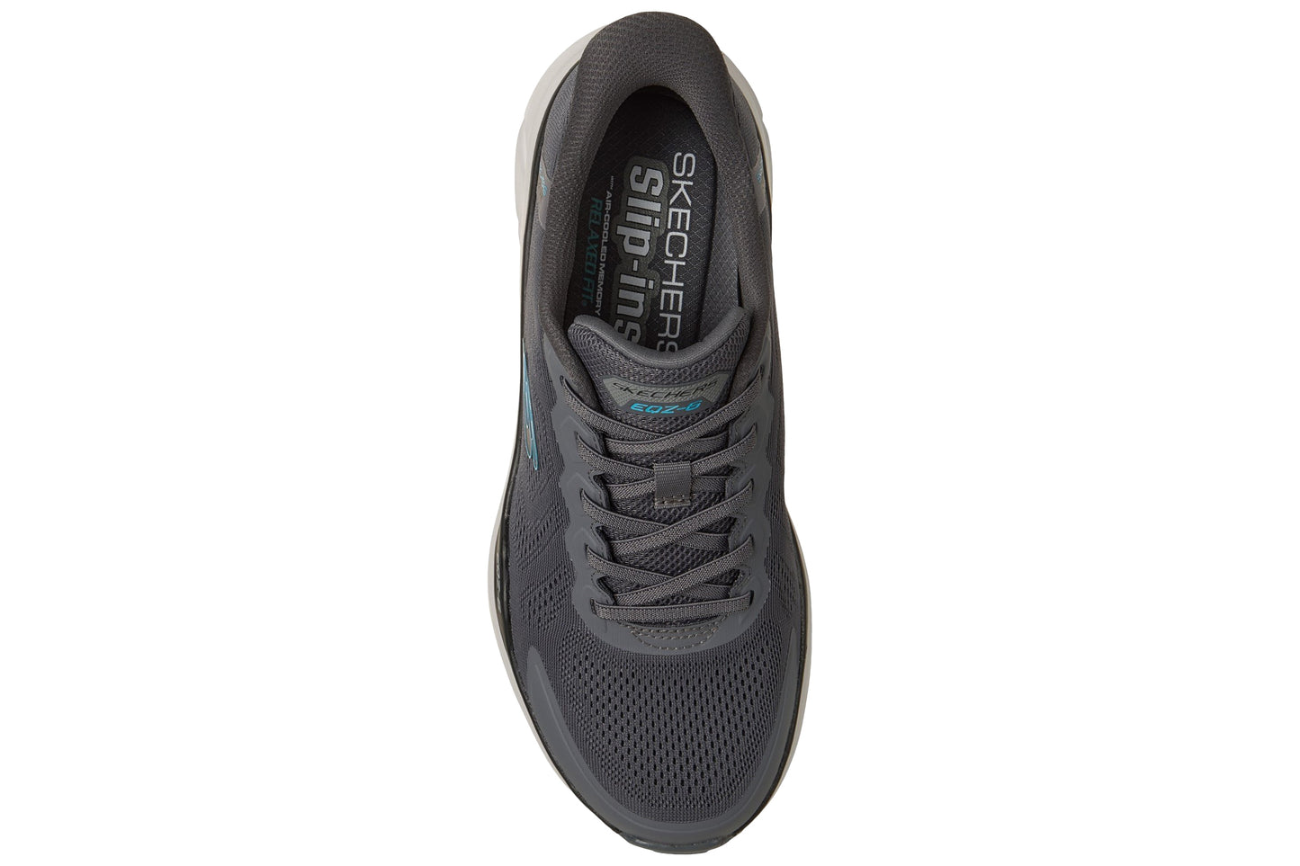 Skechers Equalizer 6.0 Charcoal/Blue Mens Trainers