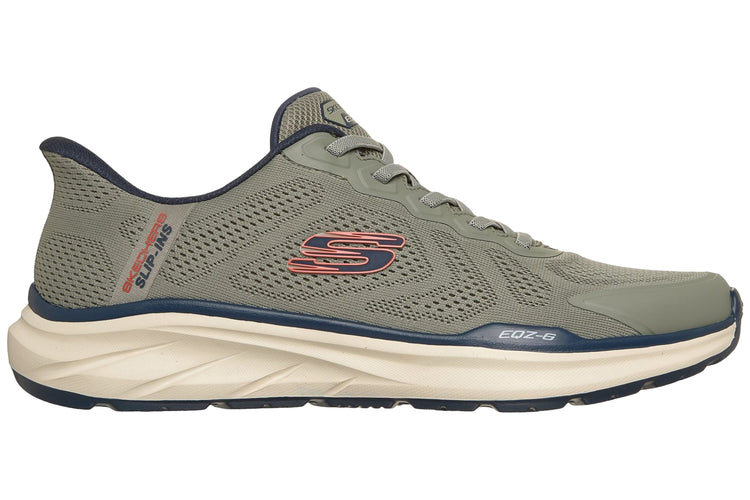 Skechers Equalizer 6.0 Green/Multi Mens Trainers