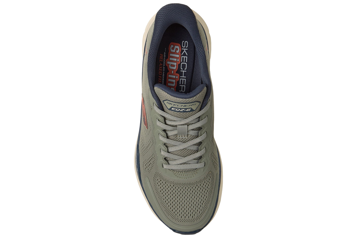 Skechers Equalizer 6.0 Green/Multi Mens Trainers