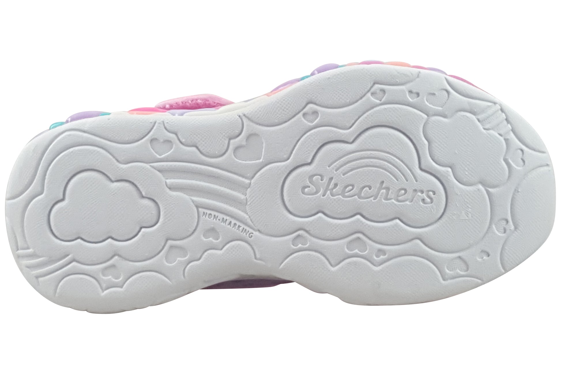 skechers-eternal-hearts-302696N-girls-trainers-light-pink-multi-sole
