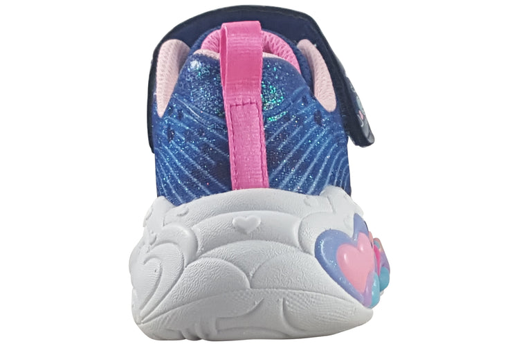 Skechers Eternal Hearts 302696L Navy/Multi Girls Sports