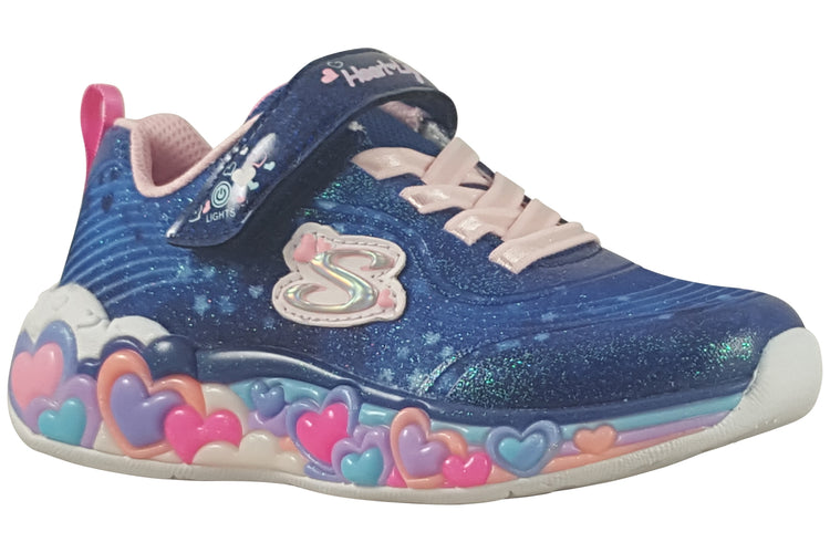 Skechers Eternal Hearts 302696L Navy/Multi Girls Sports