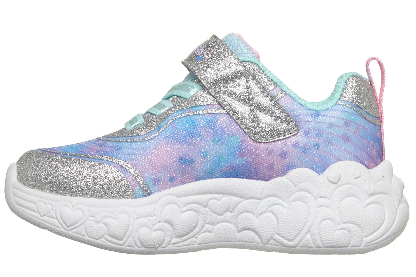 Skechers Eternal Hearts 302696N Silver/Multi Girls Sports