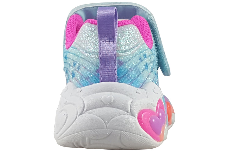 Skechers Eternal Hearts 302696N Light Blue/Multi Girls Sports