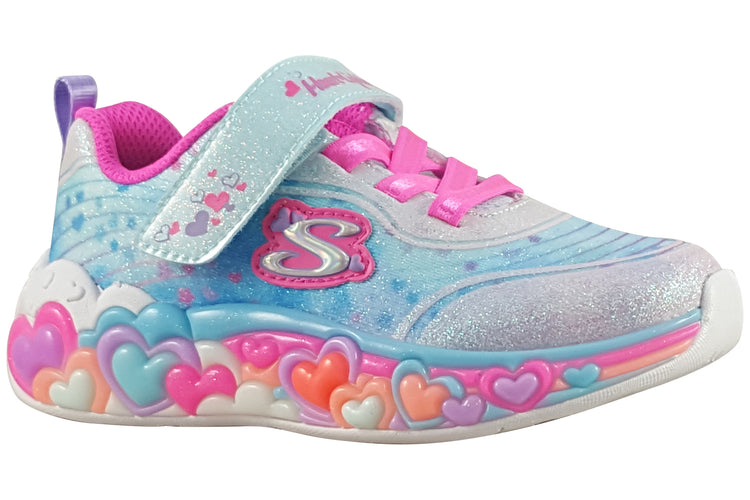 Skechers Eternal Hearts 302696N Light Blue/Multi Girls Sports