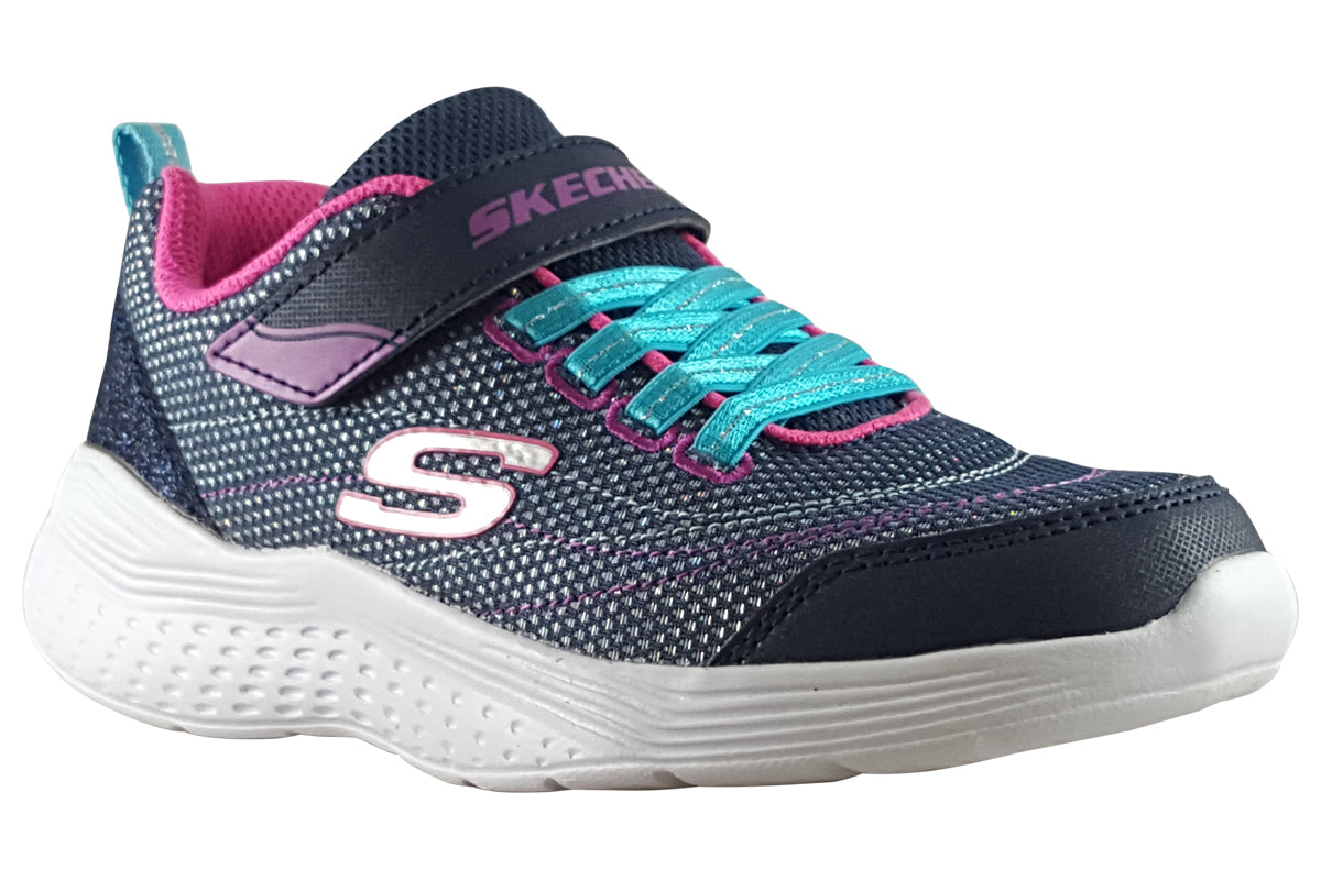 skechers-eternal-shine-302455l-navy-multi-trainers-right