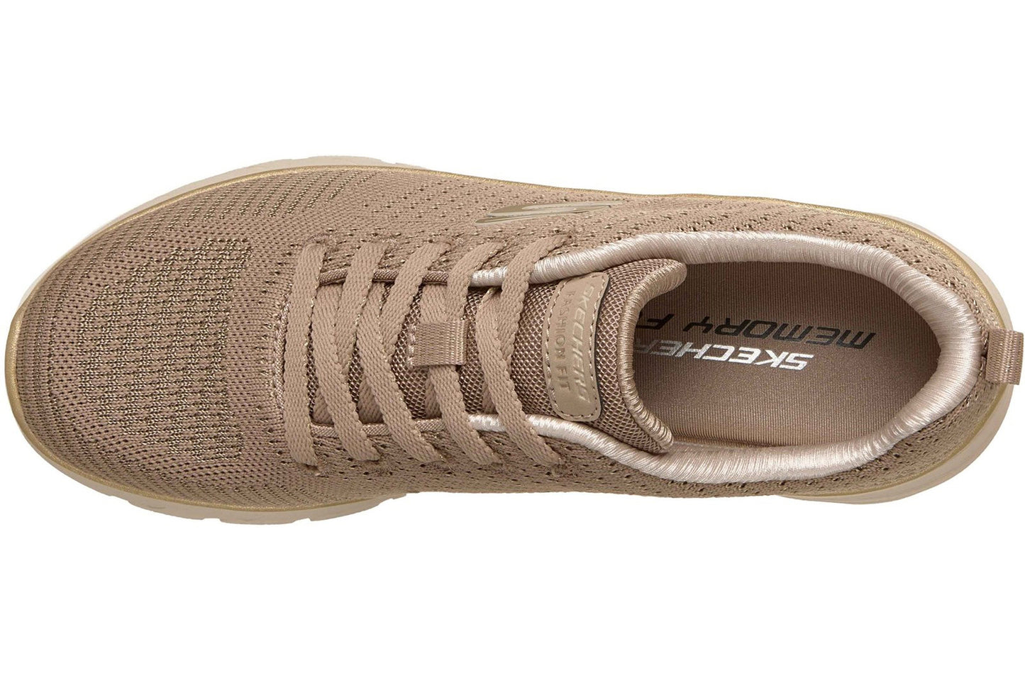 Skechers Fashion Fit 2.0 Taupe/Gold Womens Sports