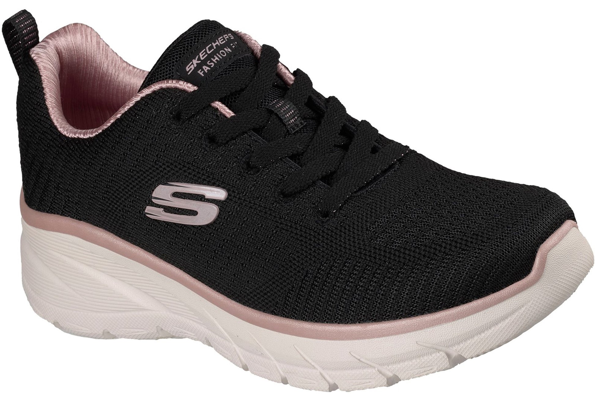 skechers-fashion-fit-2-0-trainers-black-rose-gold