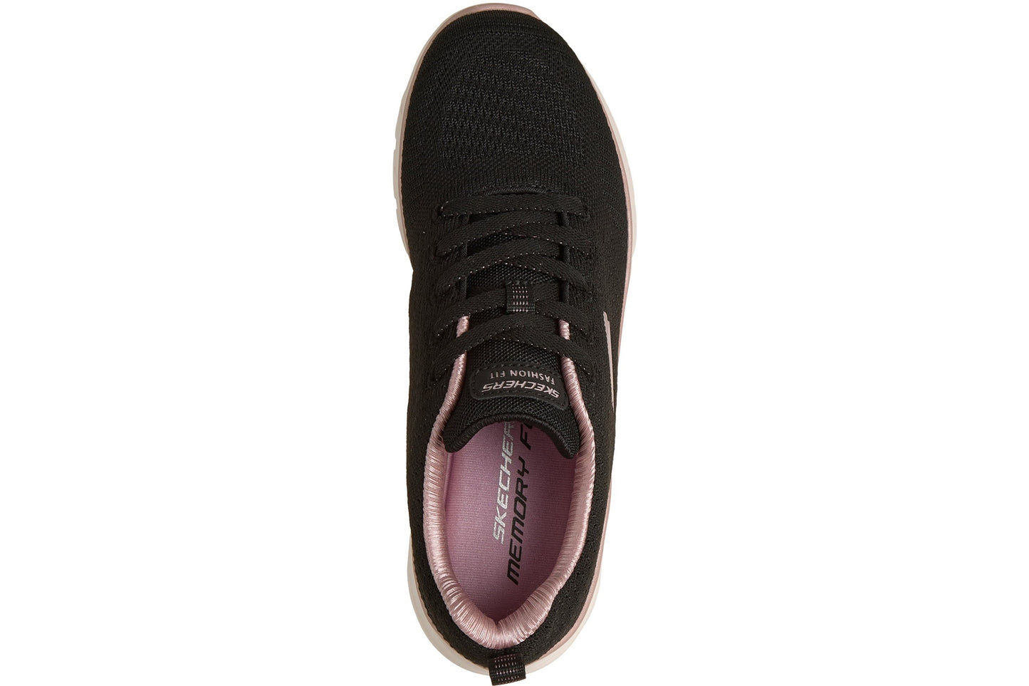 Skechers Fashion Fit 2.0 Black /Rose Gold Womens Fashion Trainers